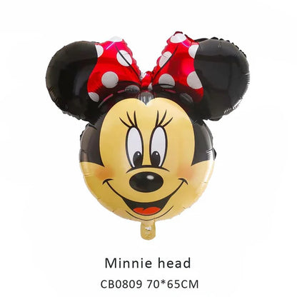Mickey Minnie Head Foil Balloon MOQ 50pcs