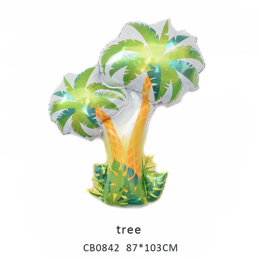 Coconut Tree Foil Balloon MOQ 50pcs