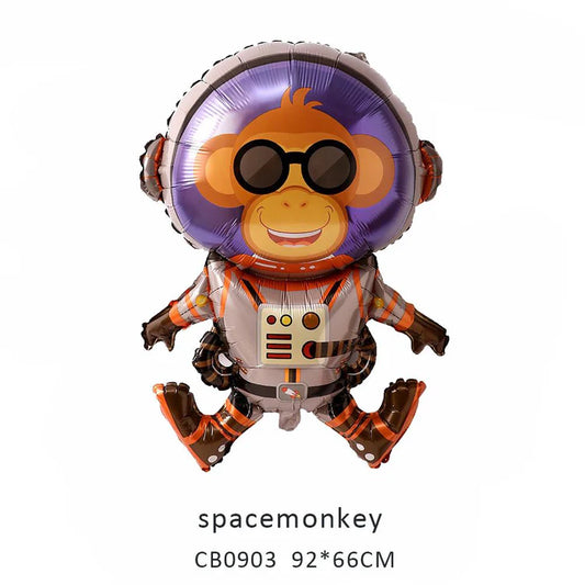 Space Animals Foil Balloon MOQ 50pcs