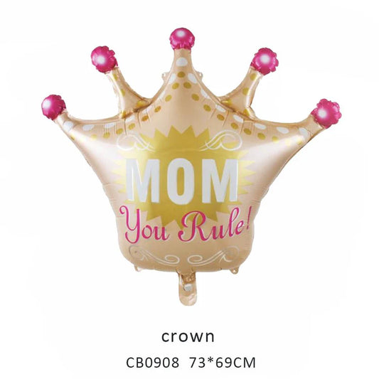 Love Mom Foil Balloon MOQ 50pcs