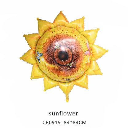 Sunflower Foil Balloon MOQ 50pcs