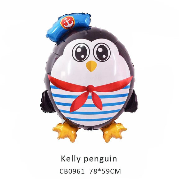3D Bear Penguin Foil Balloon MOQ 50pcs