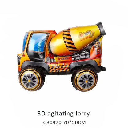 3D Vehicles Foil Balloon MOQ 50 pcs Batch 1