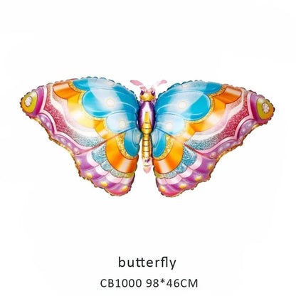 Laser Butterfly Foil Balloon MOQ 50pcs