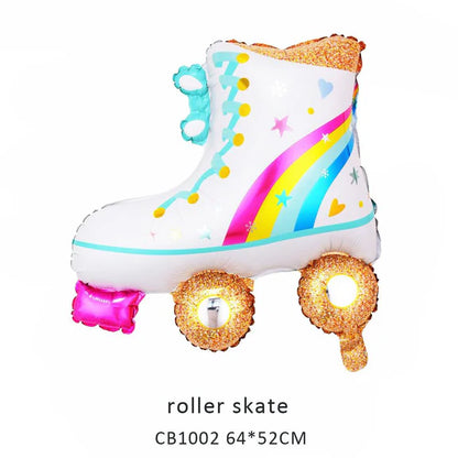 Roller Skate and Radio Foil Balloon MOQ 50pcs