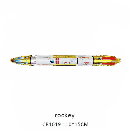 Straight Rocket Foil Balloon MOQ 50pcs
