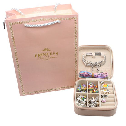 Girls Mermaid Bracelets DIY Set 68 Pieces